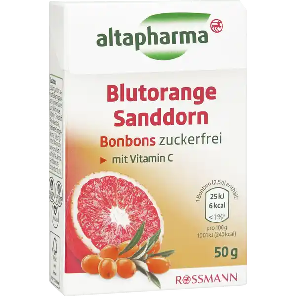 ALTAPHARMA BLUTORANGE-SANDDORN BONBONS