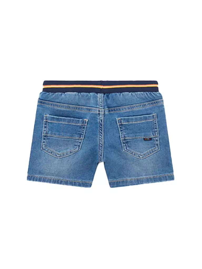 MAYORAL Baby Jeansshorts blau