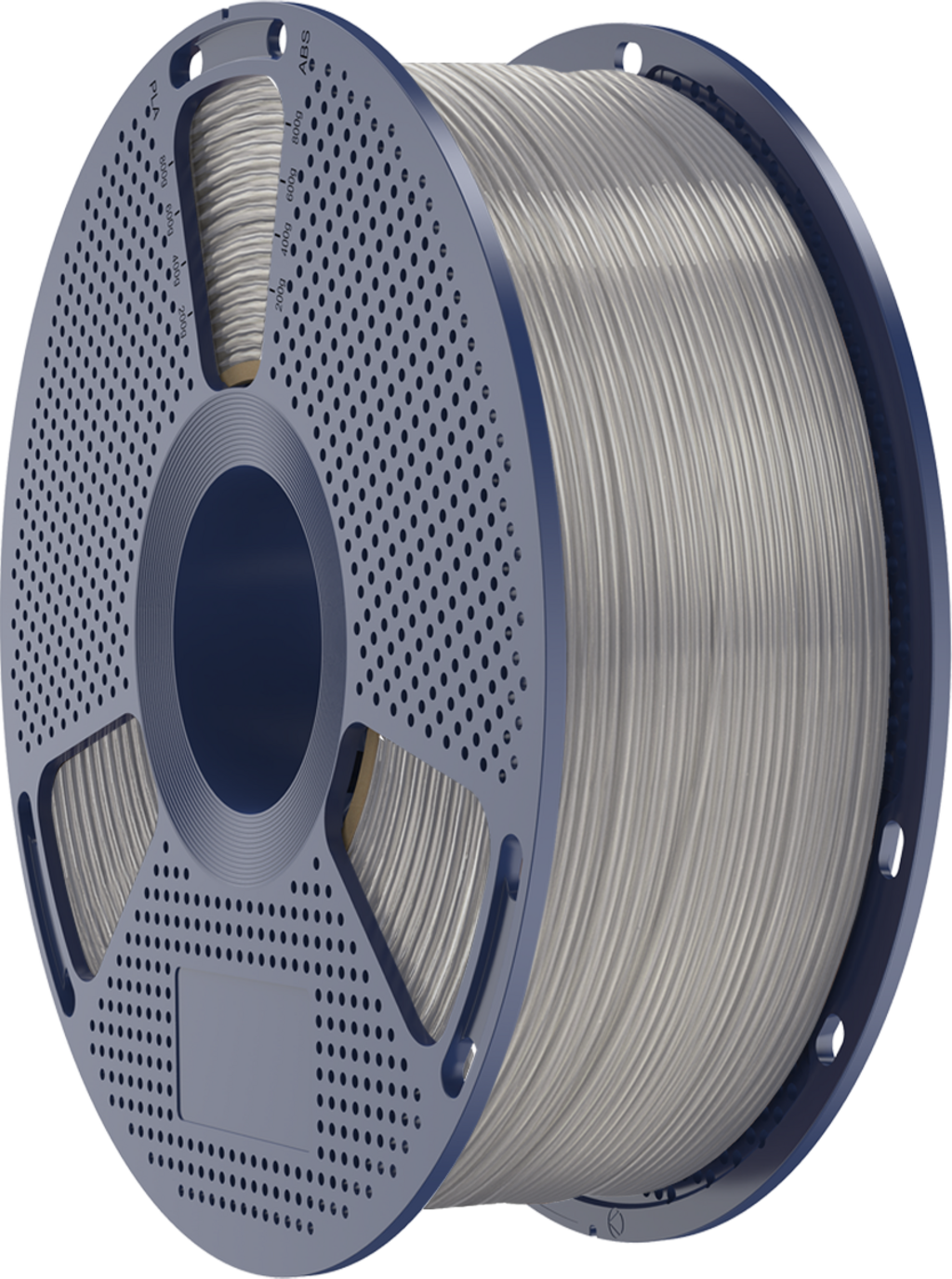 SUNLU  ABS Silver, 1,75 mm / 1000 g    Thermoplastisches Filament für den Druck von langlebigen, robusten Teilen