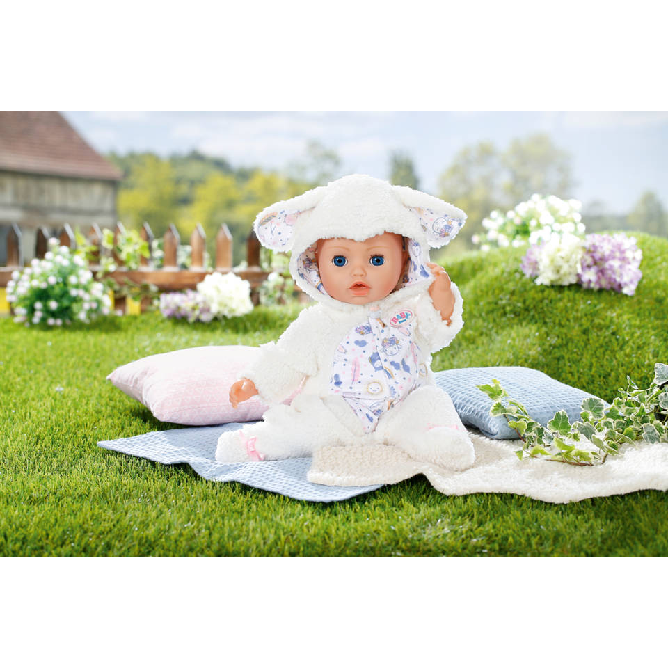 BABY born schaap onesie - 43 cm