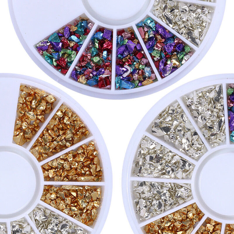 Nail Art 3D Nagel Glitzer Strass Edelstein Nagel Dekoration für die Maniküre - Style 6