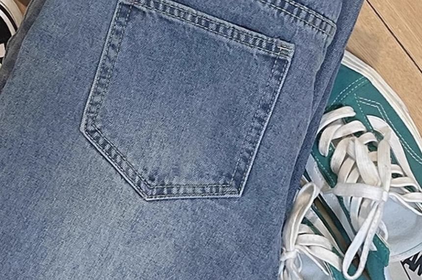 Moon City - Slim-fit jeans met hoge taille
