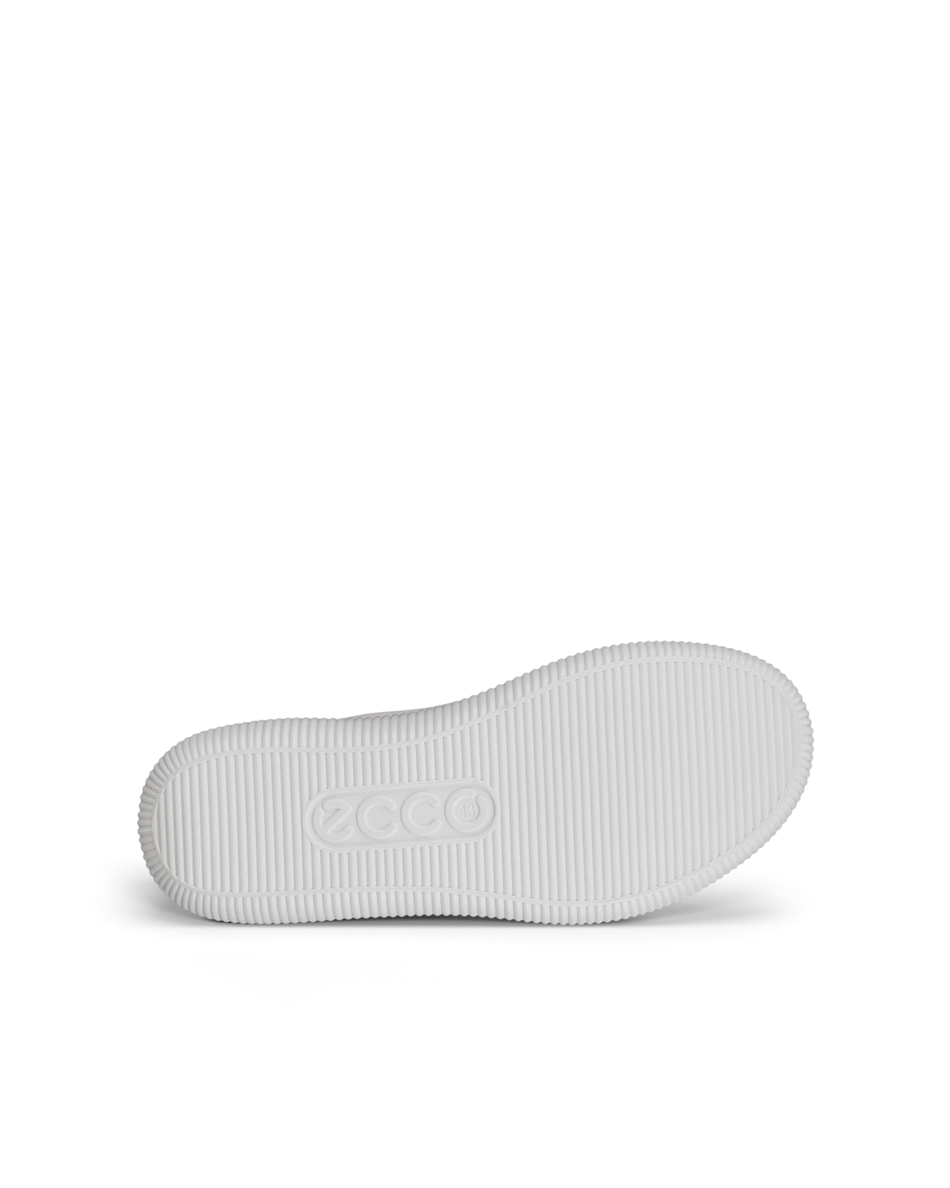ECCO SOFT ZERO M Herren Ledersneaker Weiß