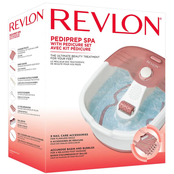 Fotbad FootSpa blekk pedikyrsett RVFB7021