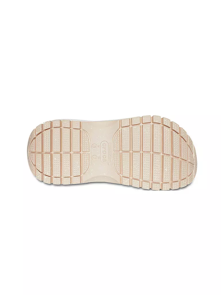 CROCS Pantoletten MEGA CRUSH CLOG beige