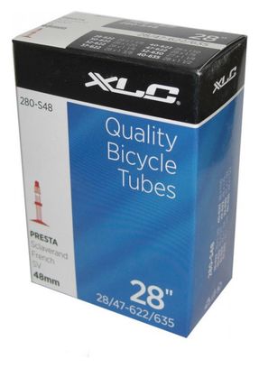 XLC CHAMBRE AIR 28x1-1/8-1.75  V.PRE. 48(28/47-622/635)(50U.