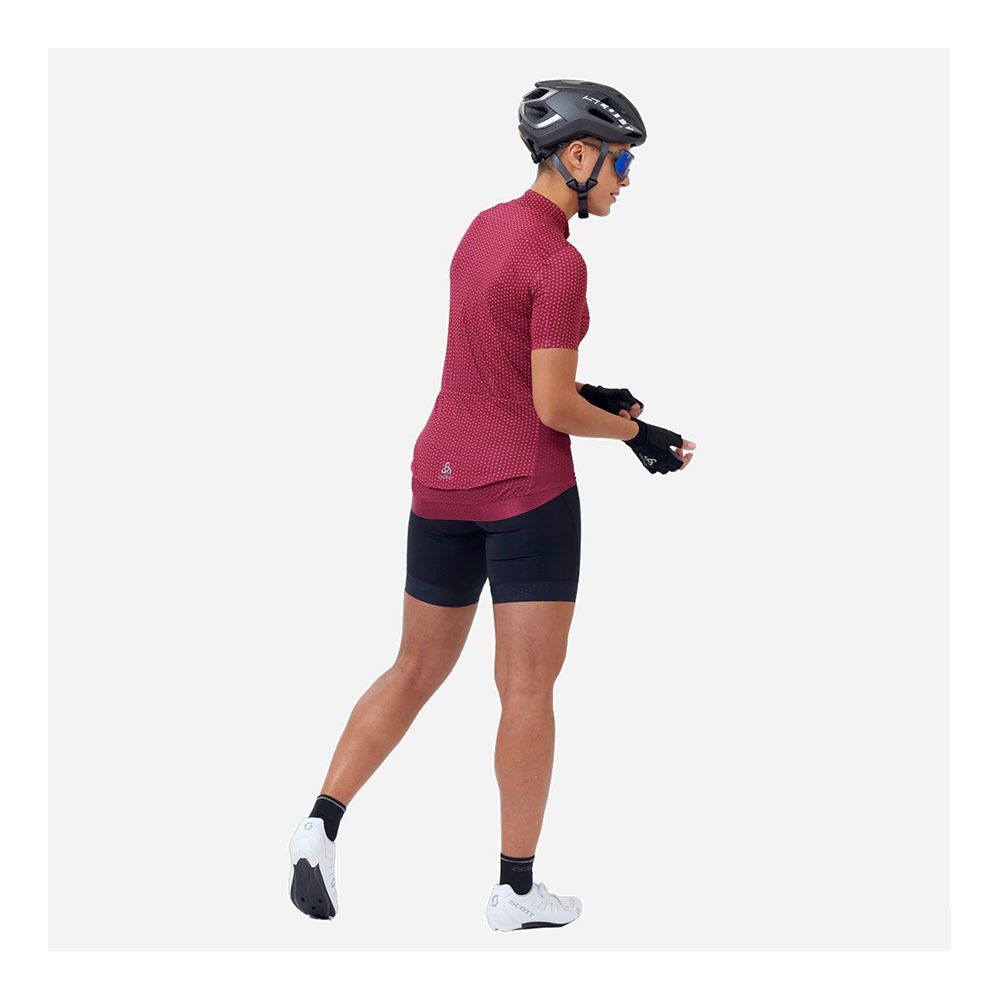 Odlo ZEROWEIGHT - Maillot Femme raspberry fudge/paradise pink