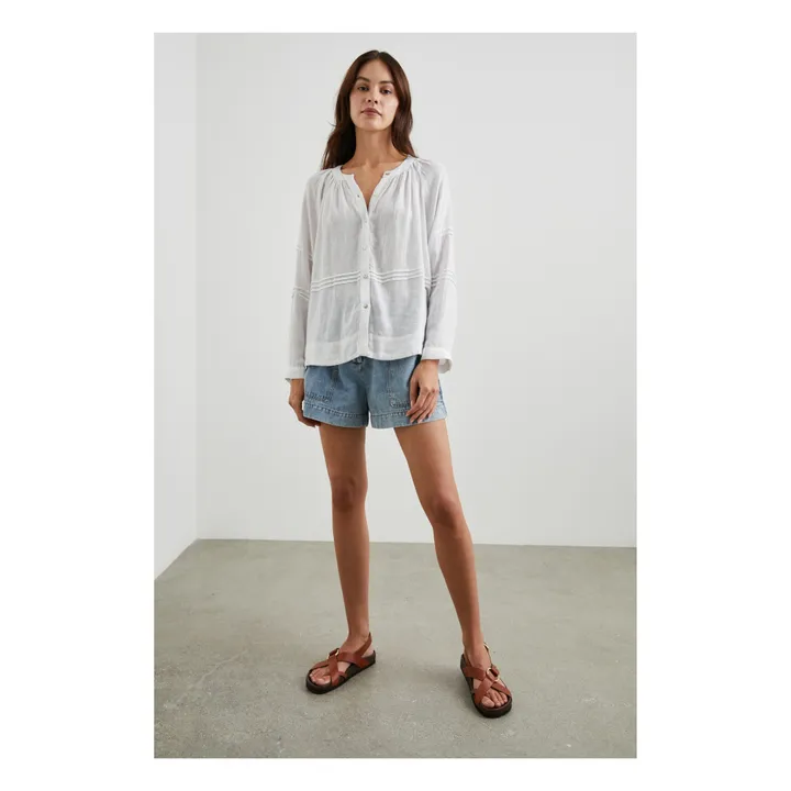 Rails Blouse Frances Lin | Blanc