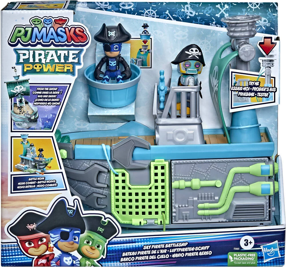 PYJAMASQUES BATEAU PIRATE DE L'AIR