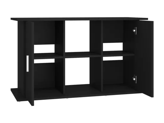 Support pour aquarium noir 101x41x58 cm bois d'ingénierie