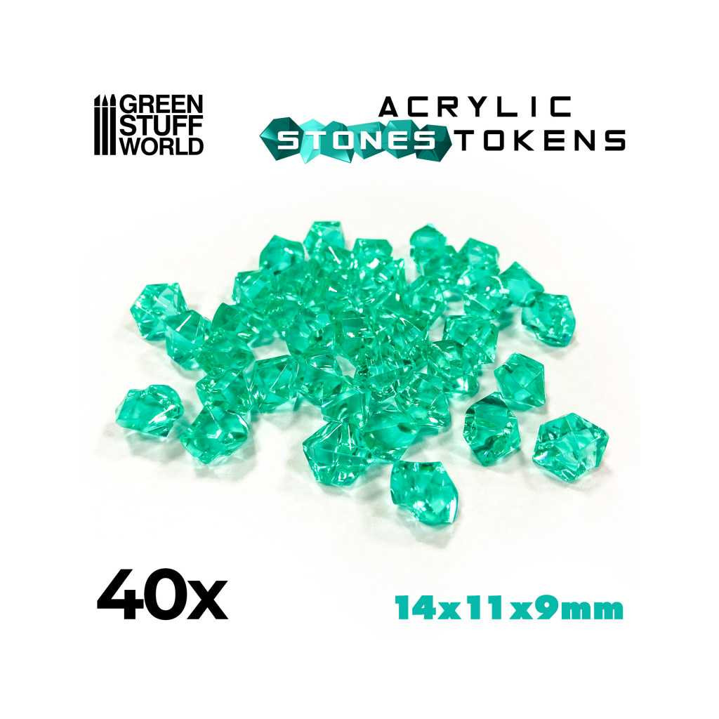 Set de 40 Gemmes Transparentes