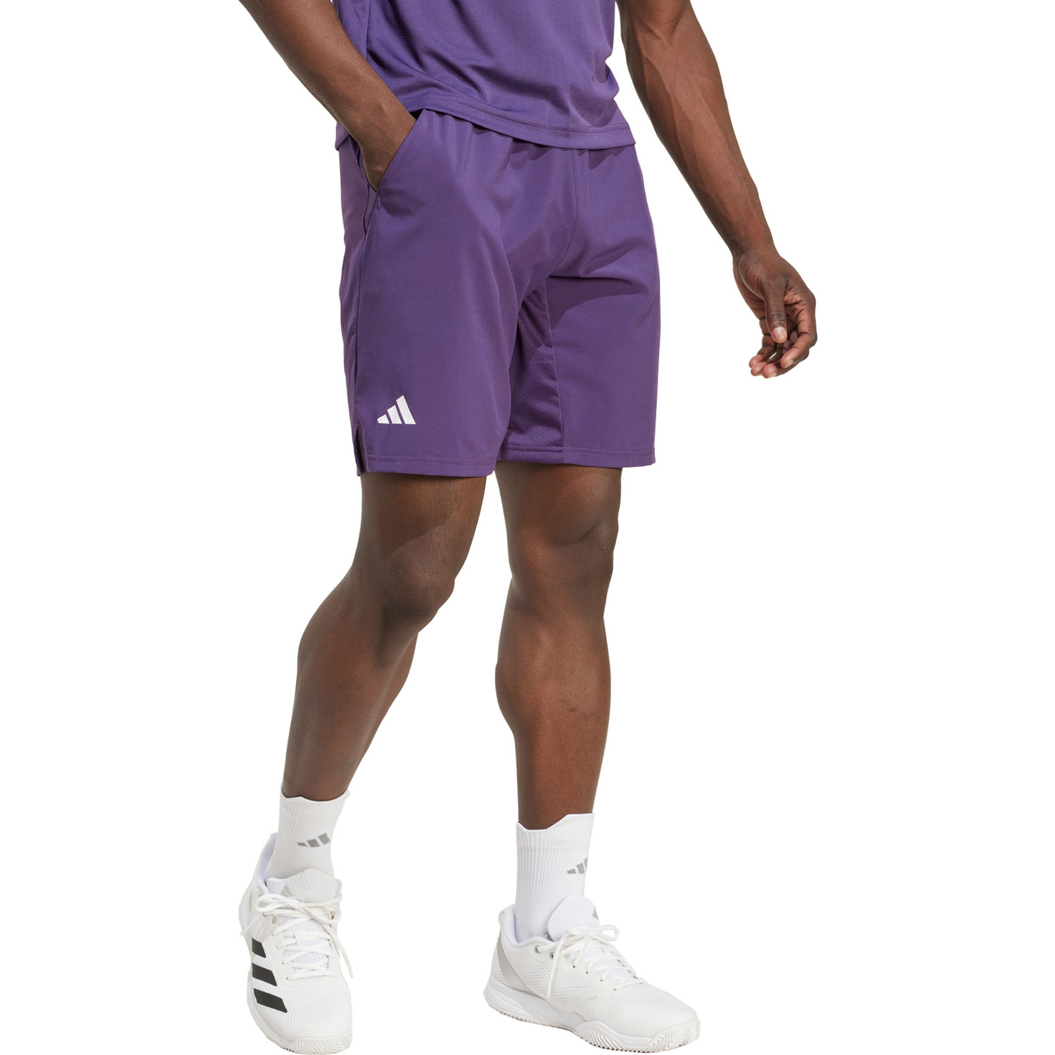 adidas Club Stretch Woven 7 Inch Short