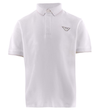 Emporio Armani Polo - Vanille m. Beige