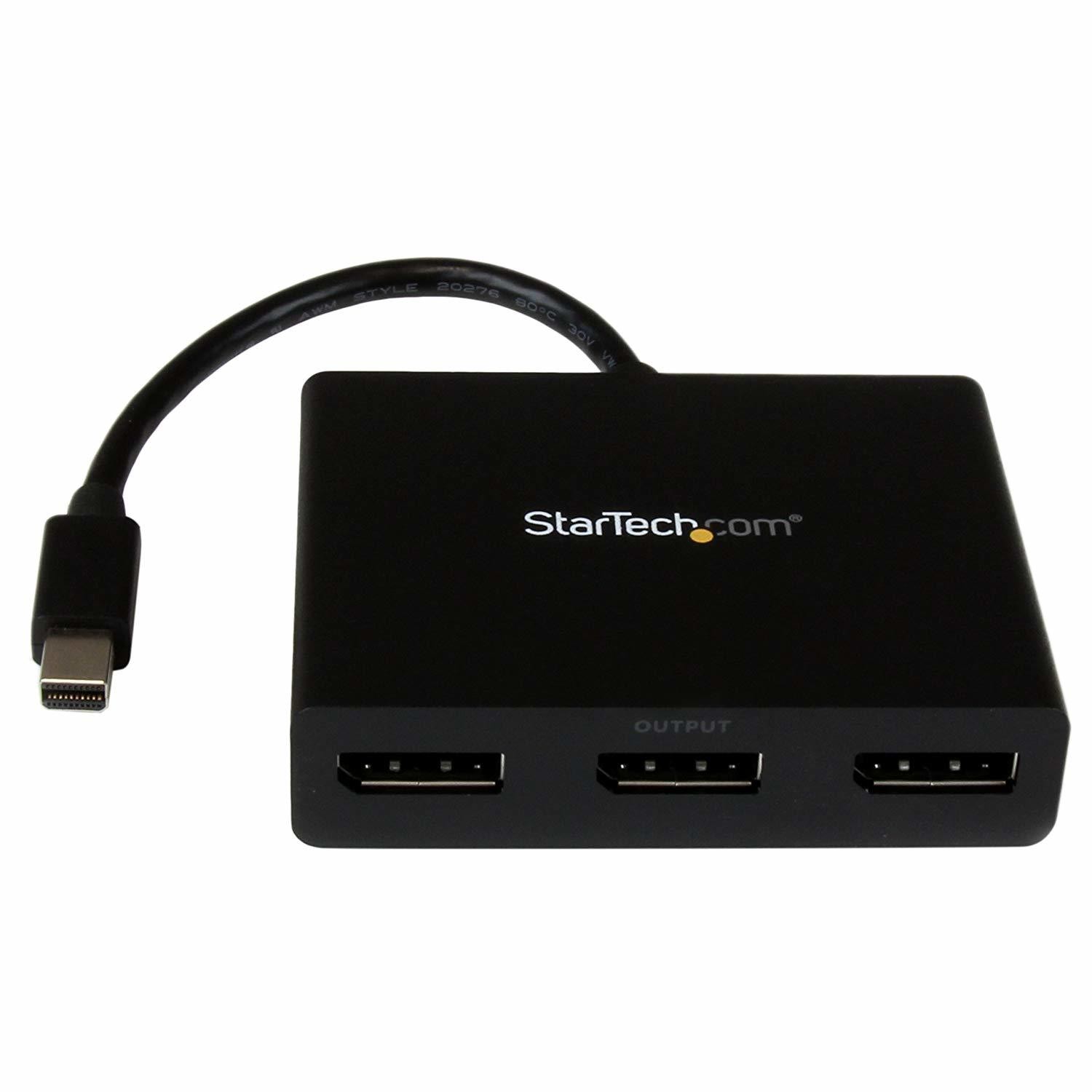 StarTech.com Splitter multi-écrans Mini DisplayPort vers 3x DisplayPort - Hub MST à 3 ports