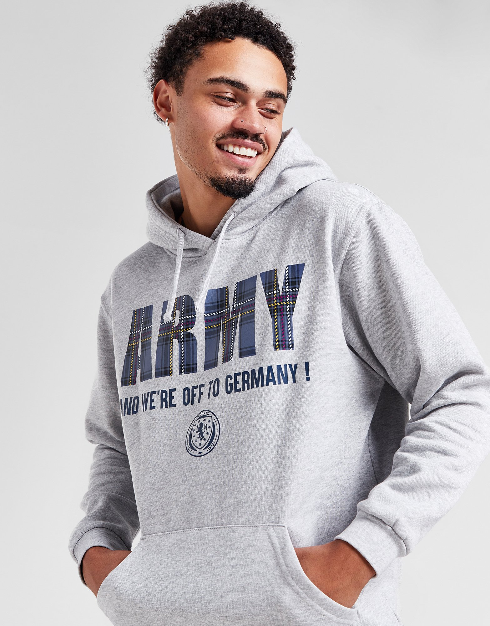 Official Team Sweat à Capuche Scotland 'And We're Off To Germany' Homme