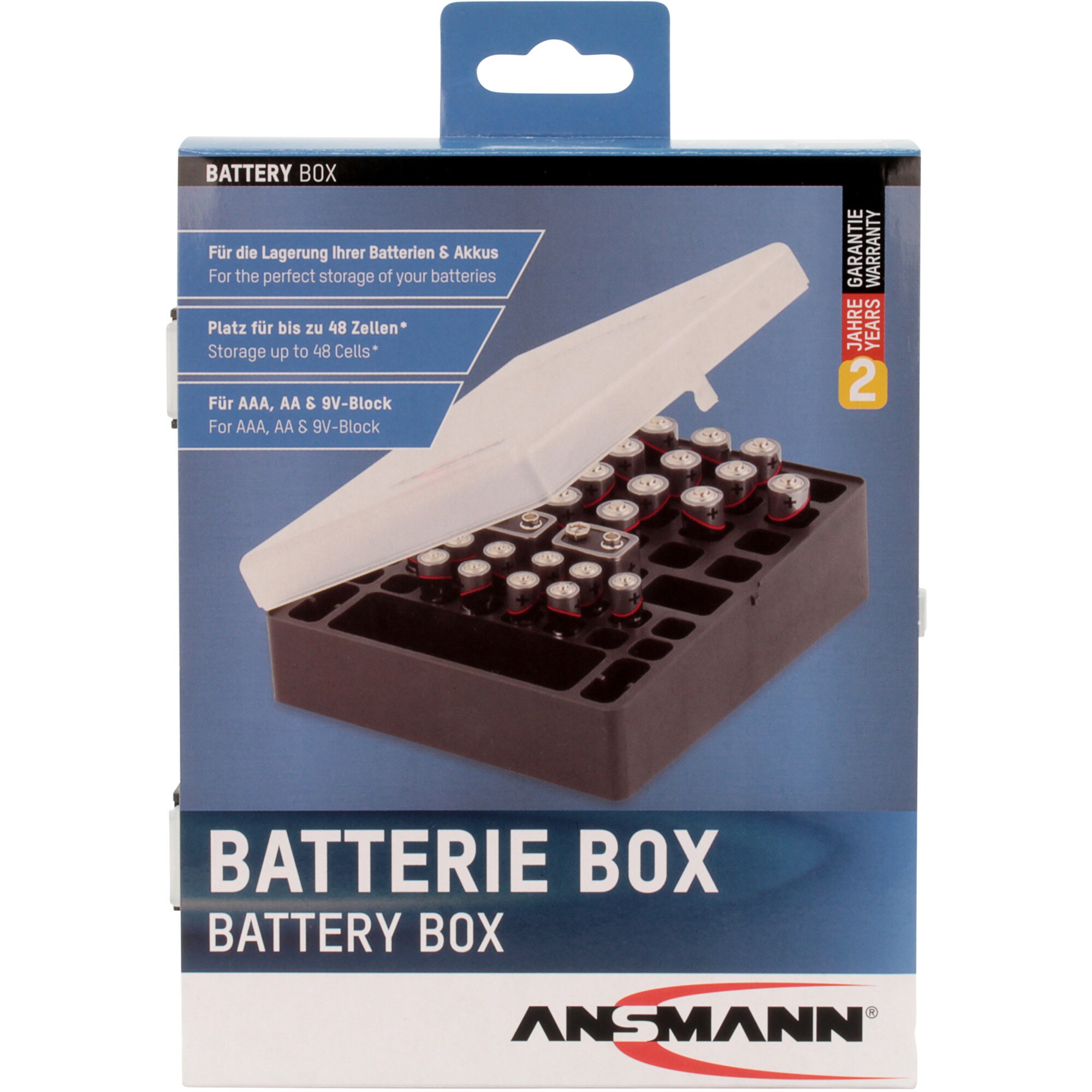 Ansmann Akku-Box Batteriebox 48