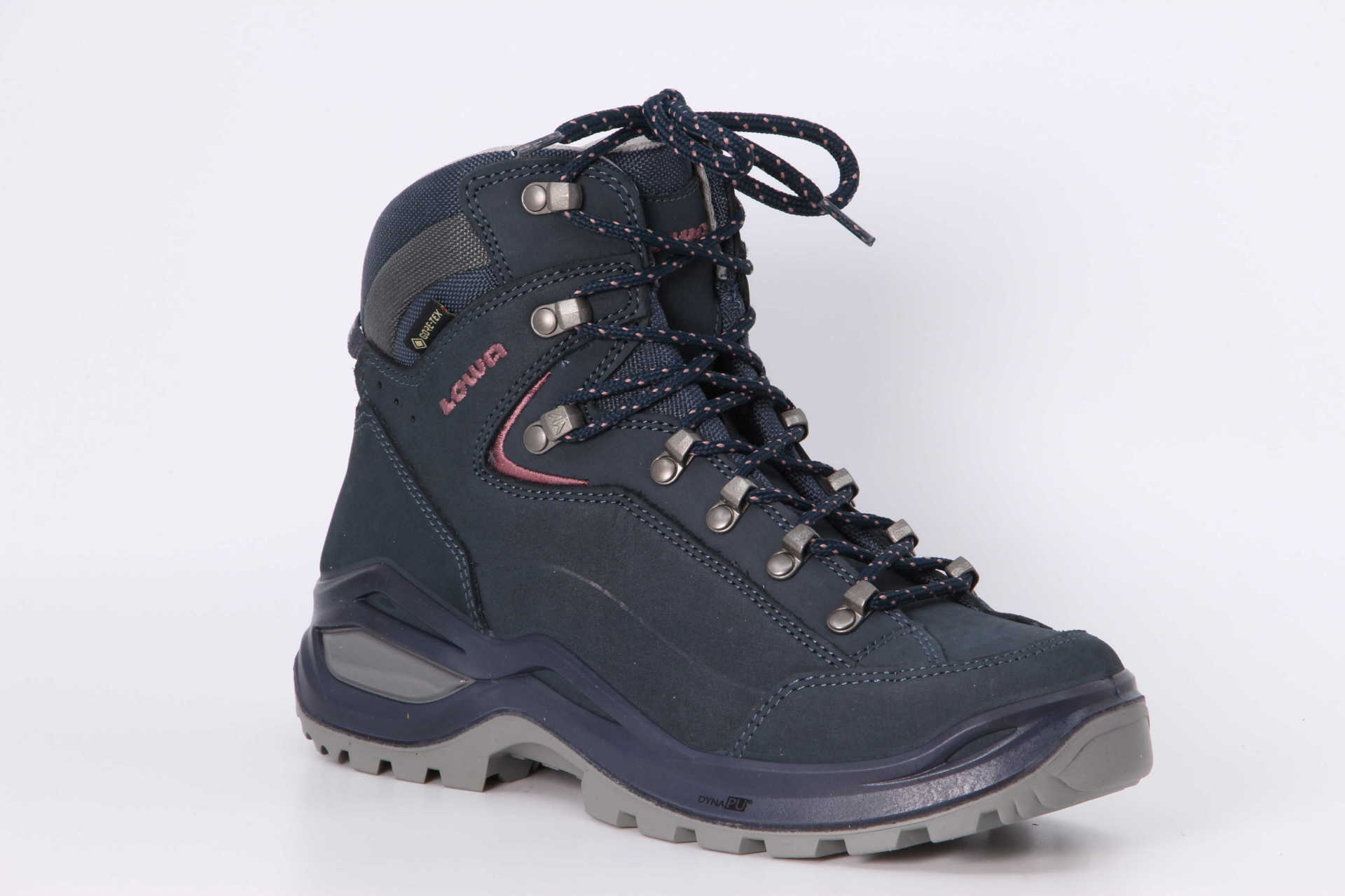 Lowa Renegade EVO GTX Mid Ws stahlblau / rosa