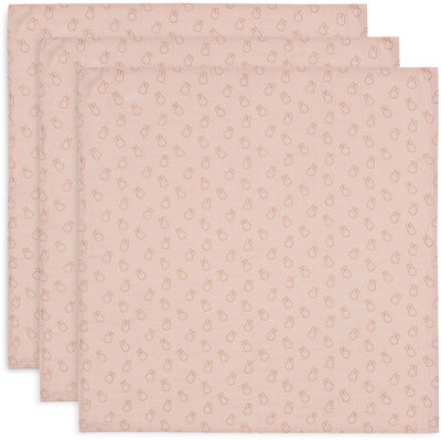 Jollein Musselintepper Miffy 3-Pack, Wild Rose