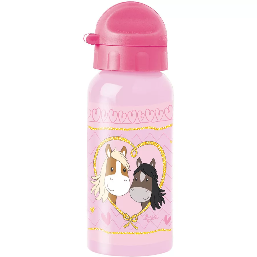 Sigikid Brotdose + Trinkflasche 2er Set hellrosa