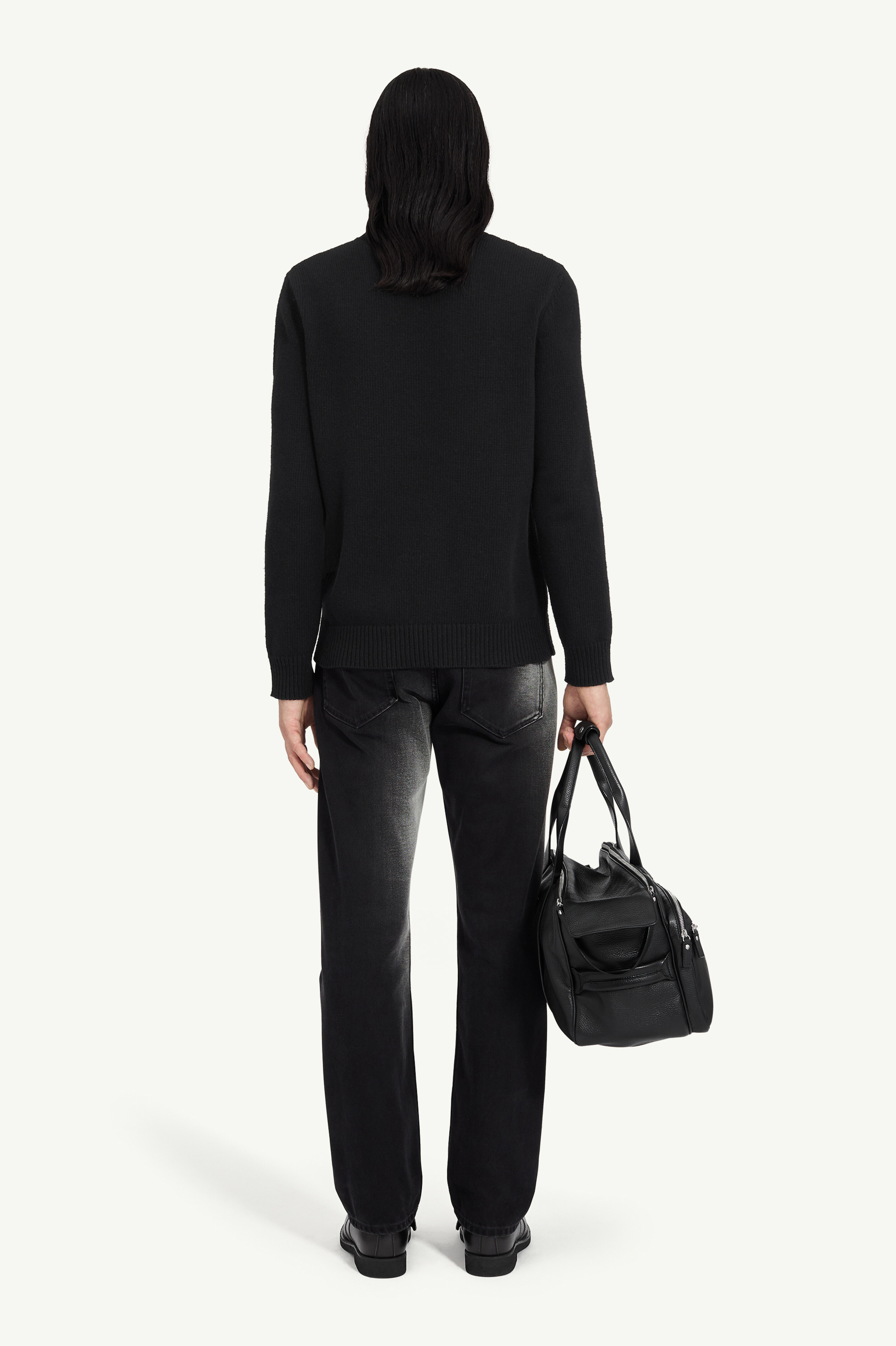 Pull en laine à étiquette bande adhésive pour homme | MM6