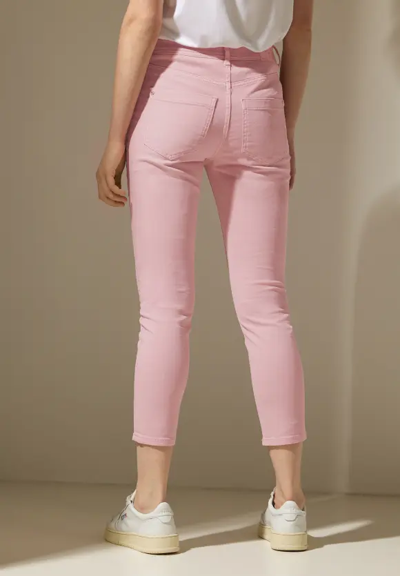 Slim Fit Jeans - light berry soft washed