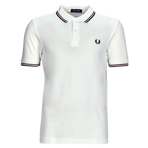 Fred Perry - TWIN TIPPED FRED PERRY SHIRT - Blanc
