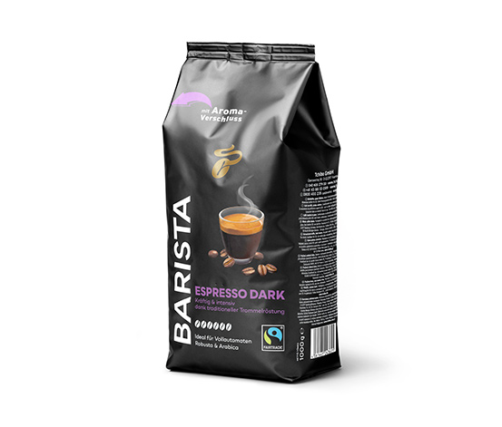 BARISTA Espresso Dark - Ganze Bohne