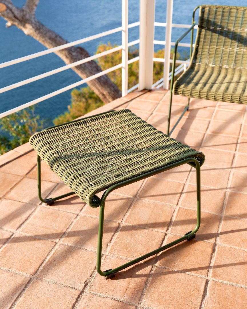 Kave Home   Maurina Outdoor Hocker