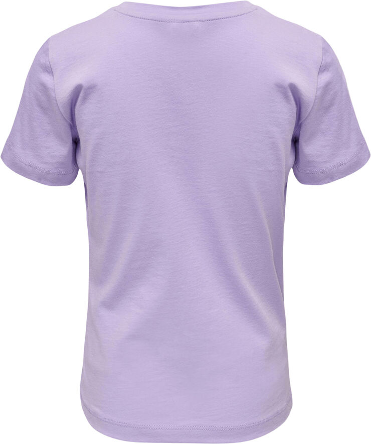 ONLY KOGNEW ONLY S/S TEE JRS NOOS Purple rose