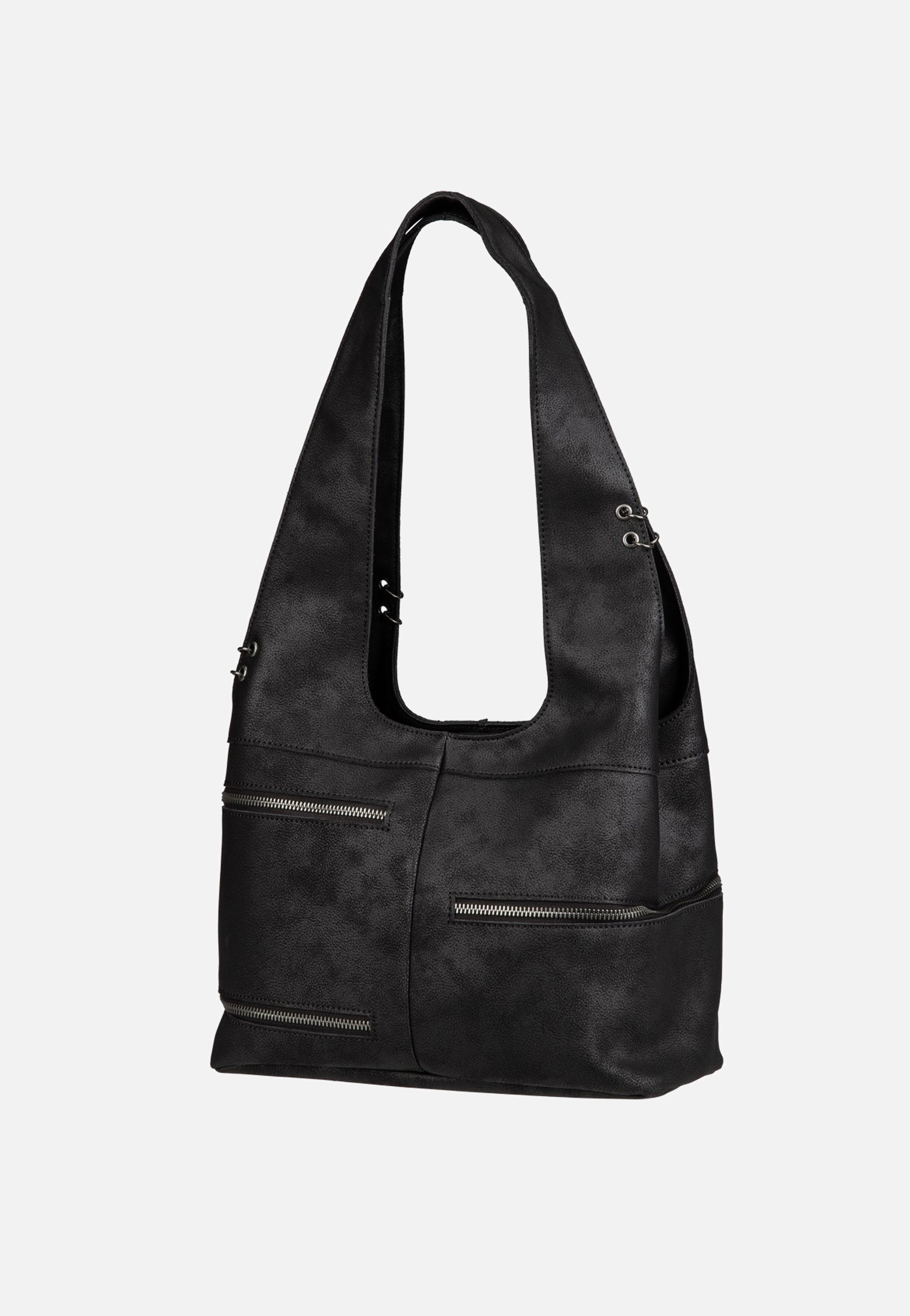 Rebel At Heart Hobo Black - Hobo Bag