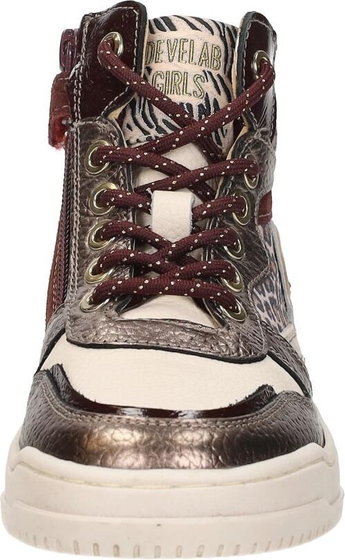 Develab Veterschoen hoog Veterschoen hoog Bordeaux