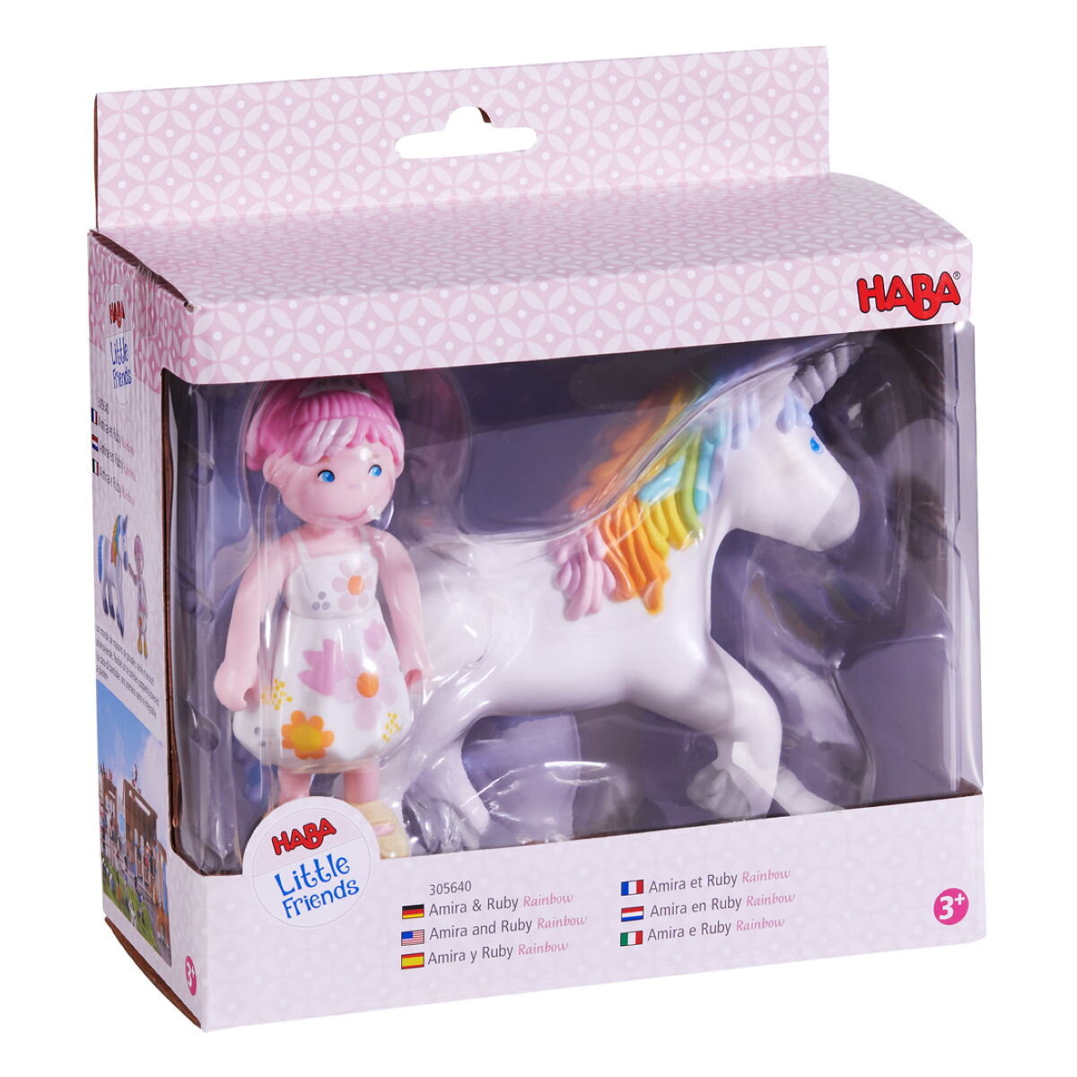 Haba Haba Little Friends – Amira & Einhorn Ruby Rainbow