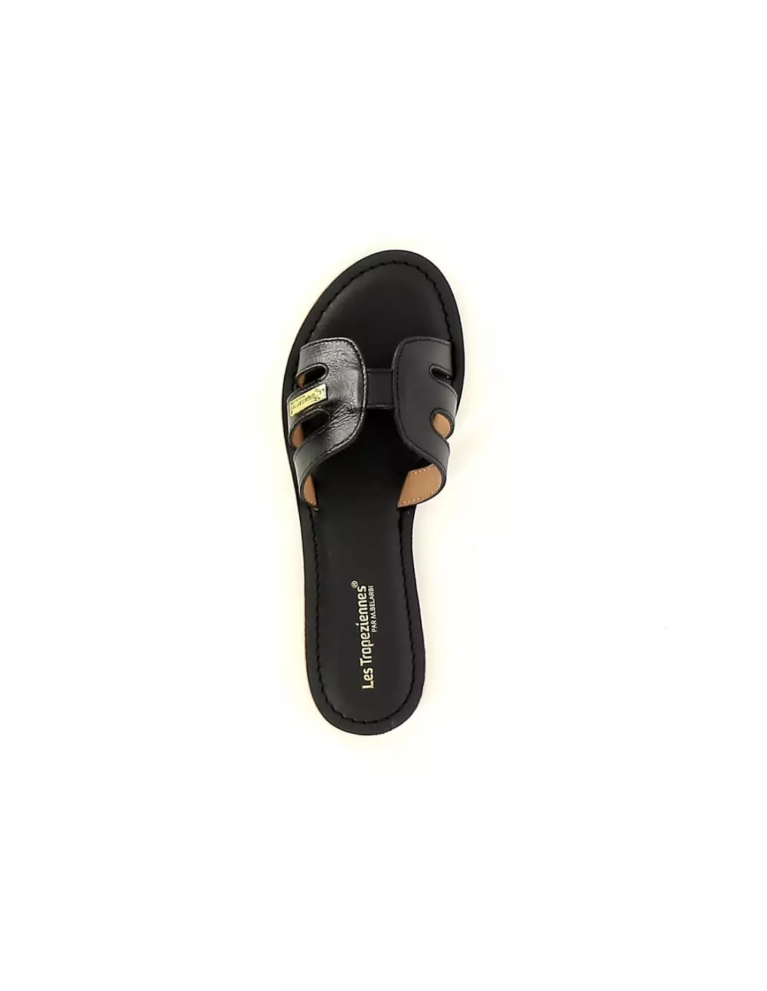 LES TROPEZIENNES DRES DAMIA NOIR - Sandales & nu-pieds Noir