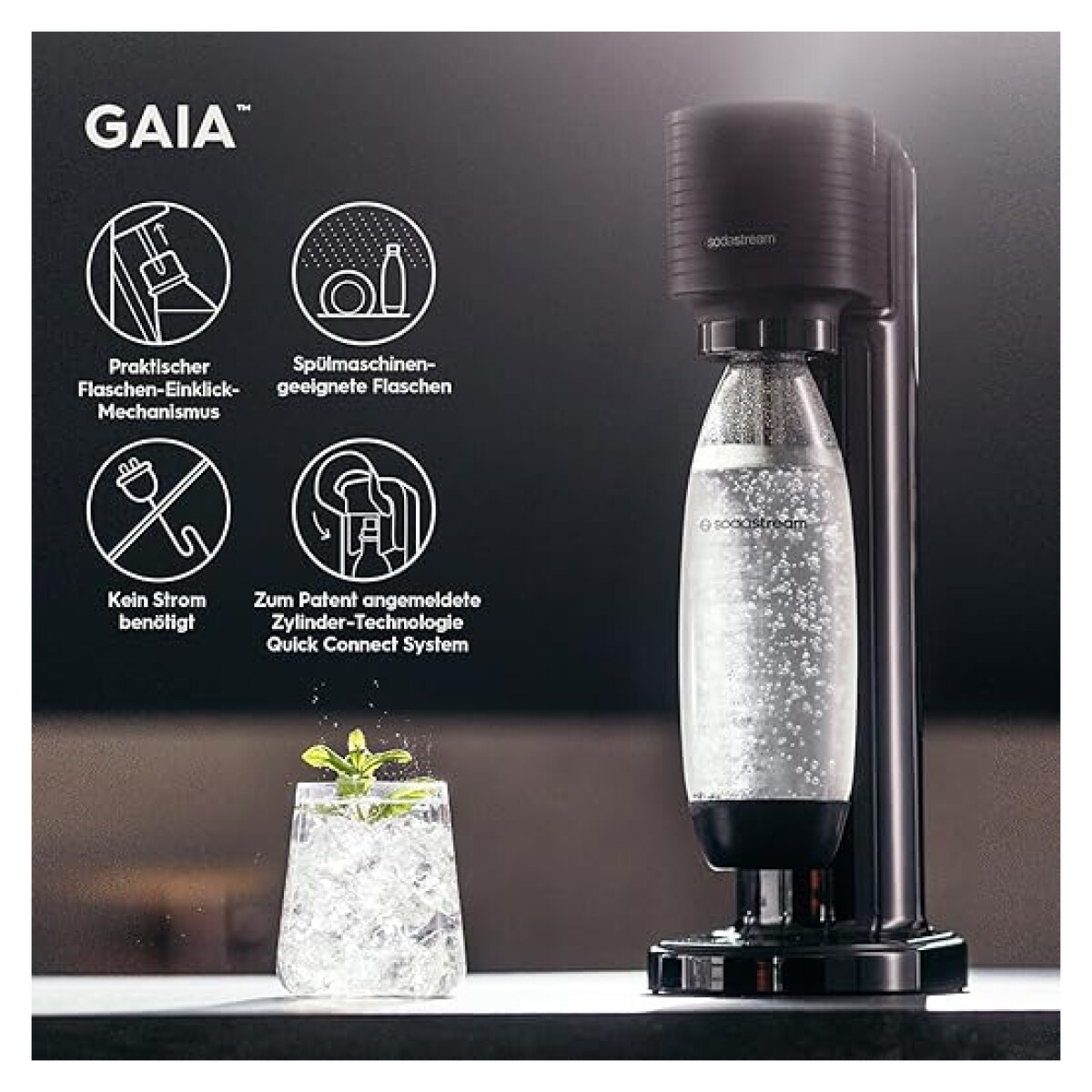 SodaStream Gaia Titan, Wassersprudler