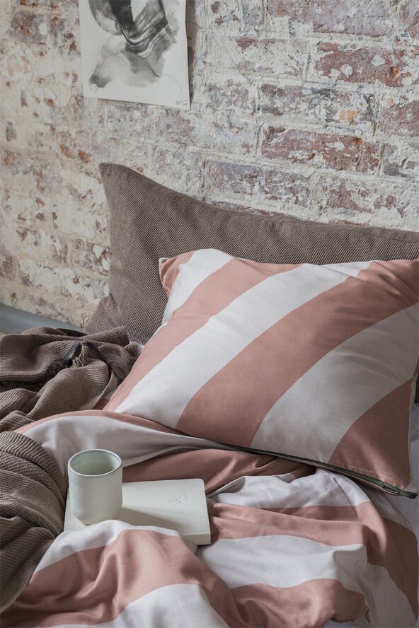 Mette Ditmer DIAGONAL bed set Brick , sand