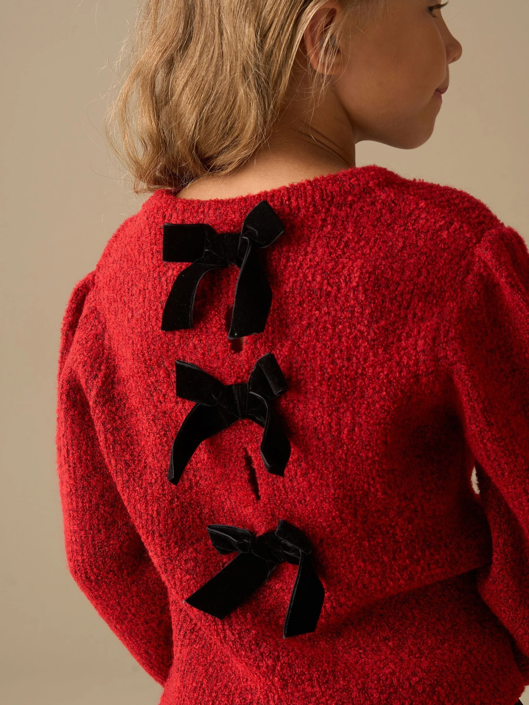 Angel & Rocket Alexis Bow Back Boule Jumper