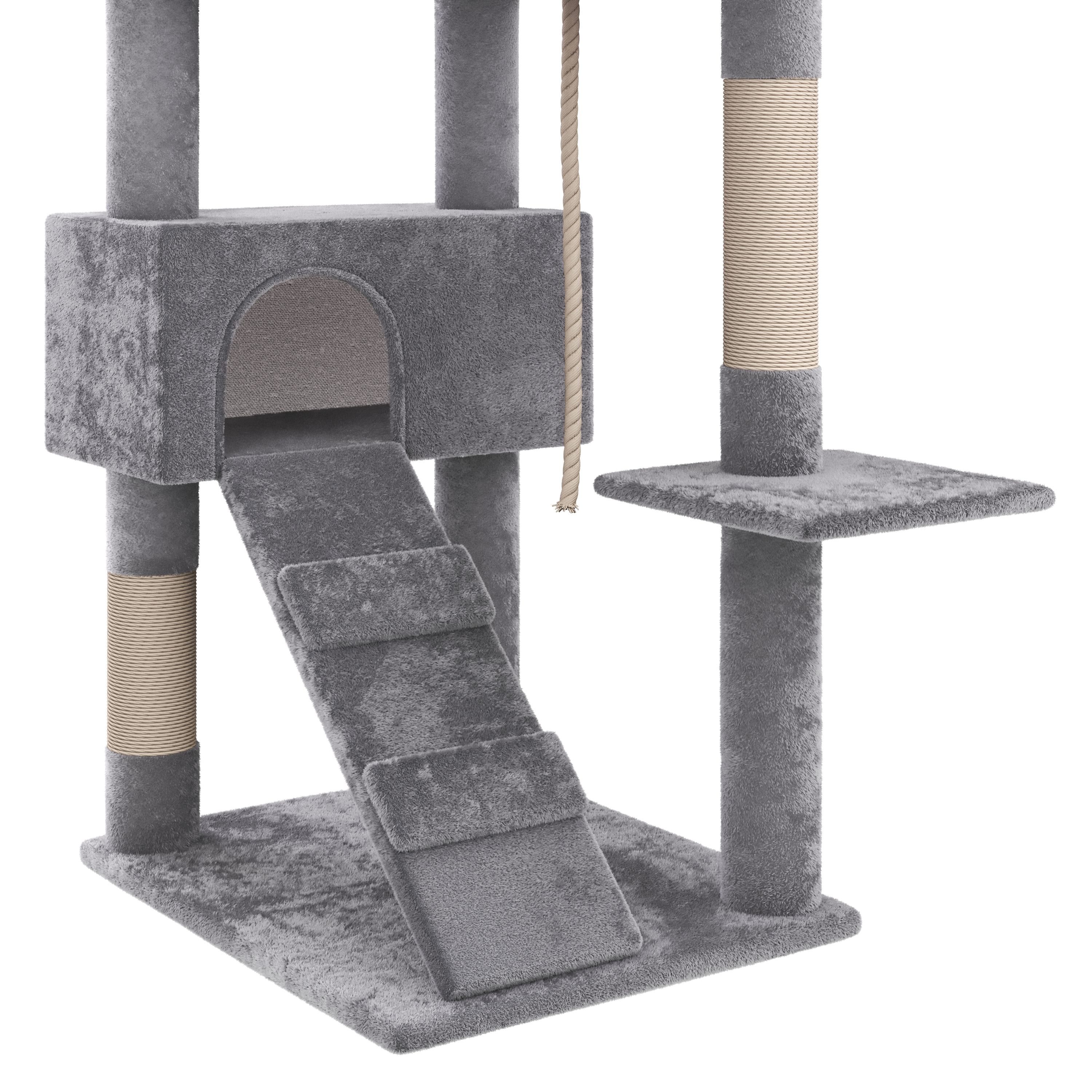 Katzenbaum MOLLY 210 cm grau