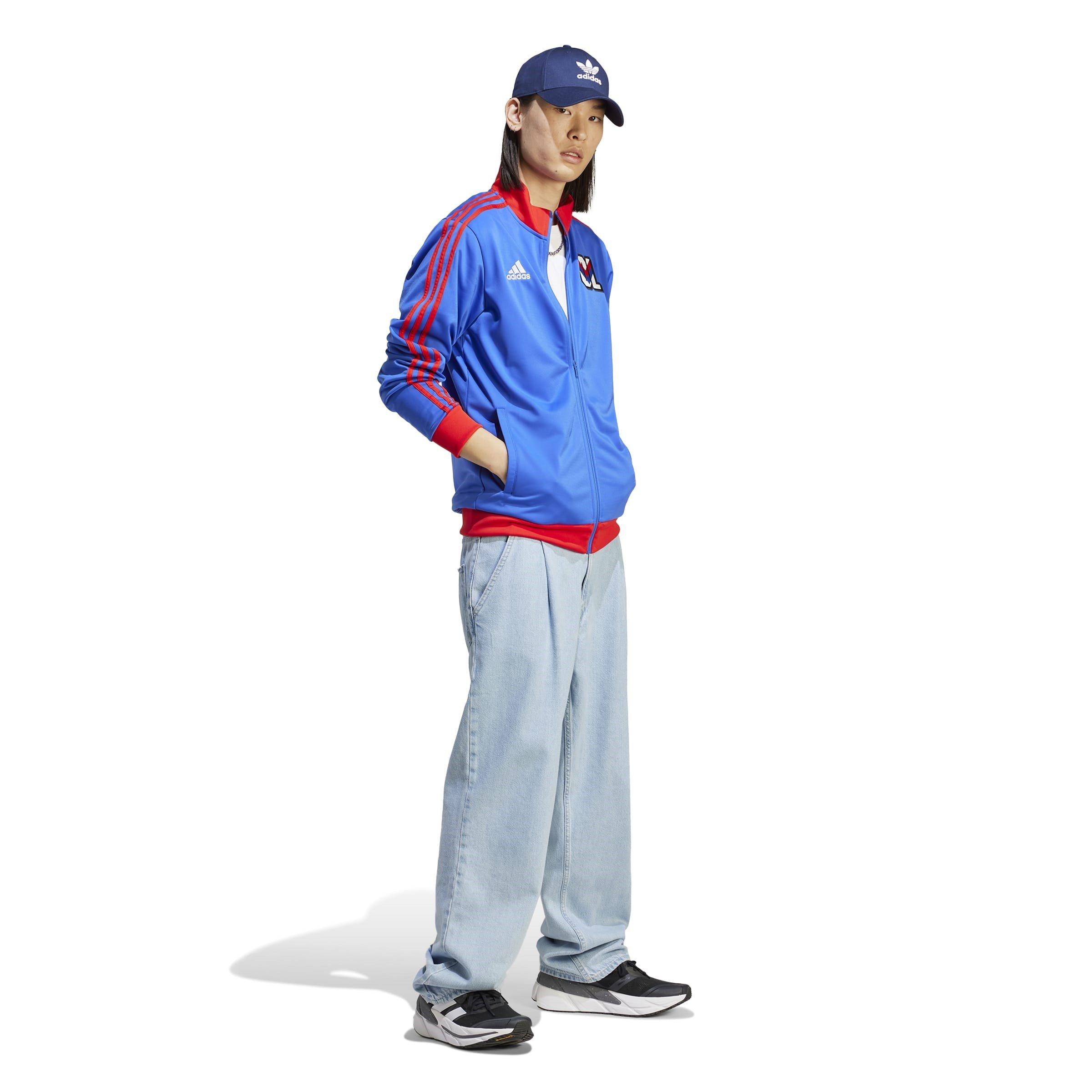 adidas Olympique Lyonnais DNA Track Top 2023 2024 Adults