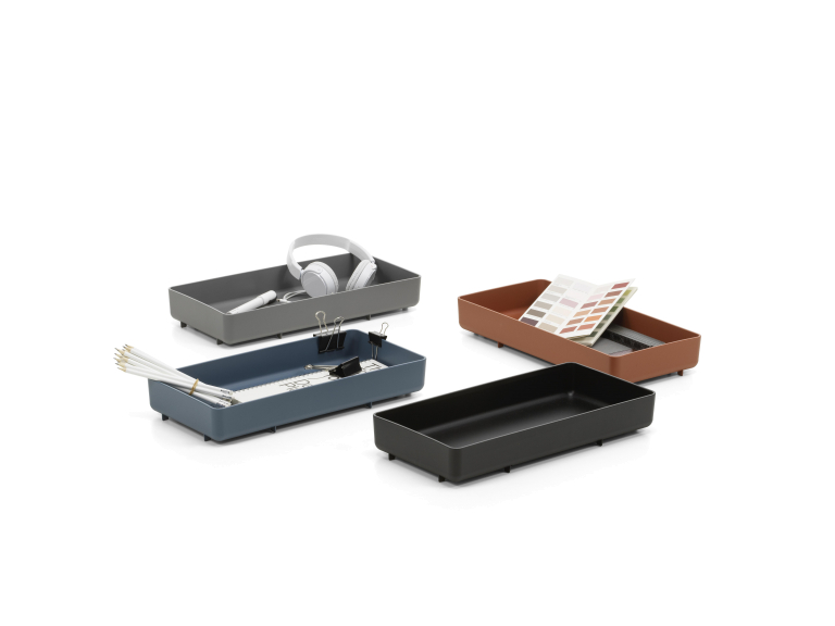 Vitra Chap Tray diepzwart