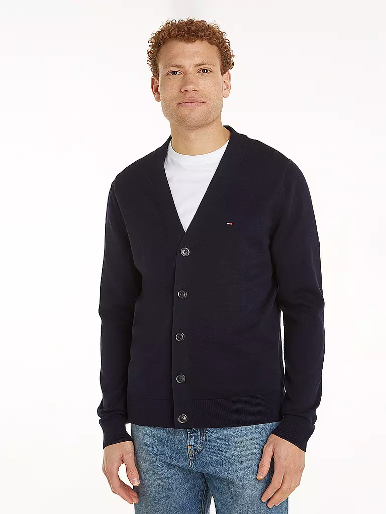 TOMMY HILFIGER Cardigan blau