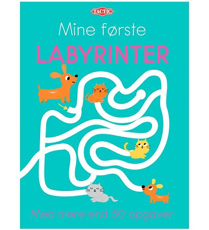 TACTIC Aktivitätsbuch Book - Mine First Labyrinths - Dänisch