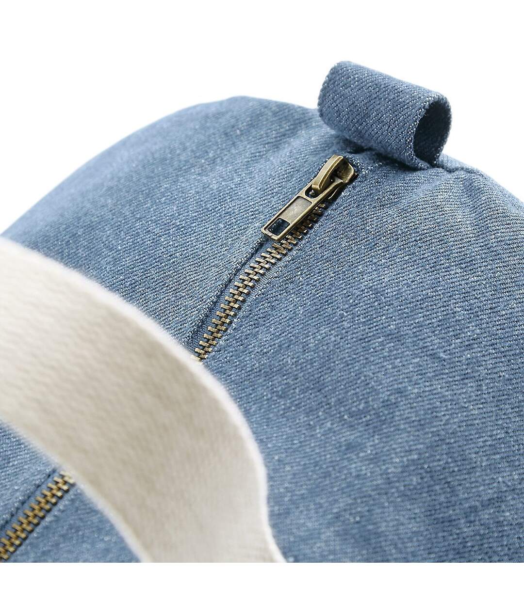 Sac voyage polochon denim - BG646 - bleu clair