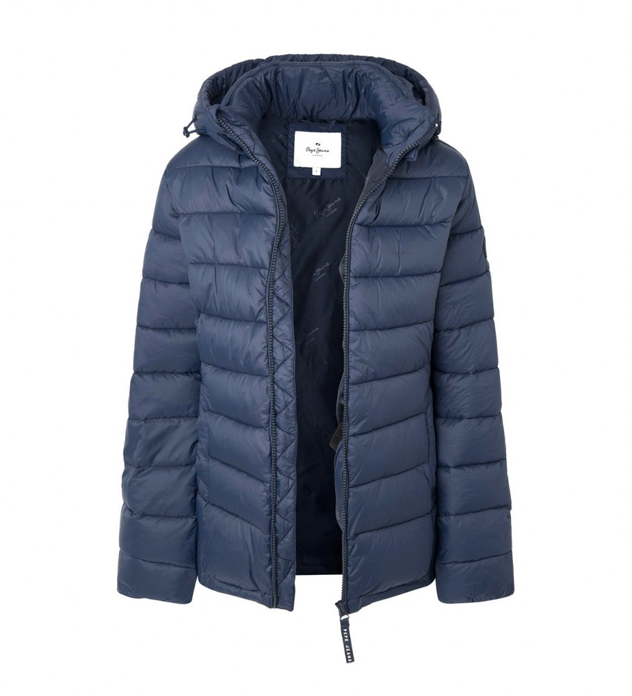 Jaqueta curta Maddie da Pepe Jeans, azul marinho