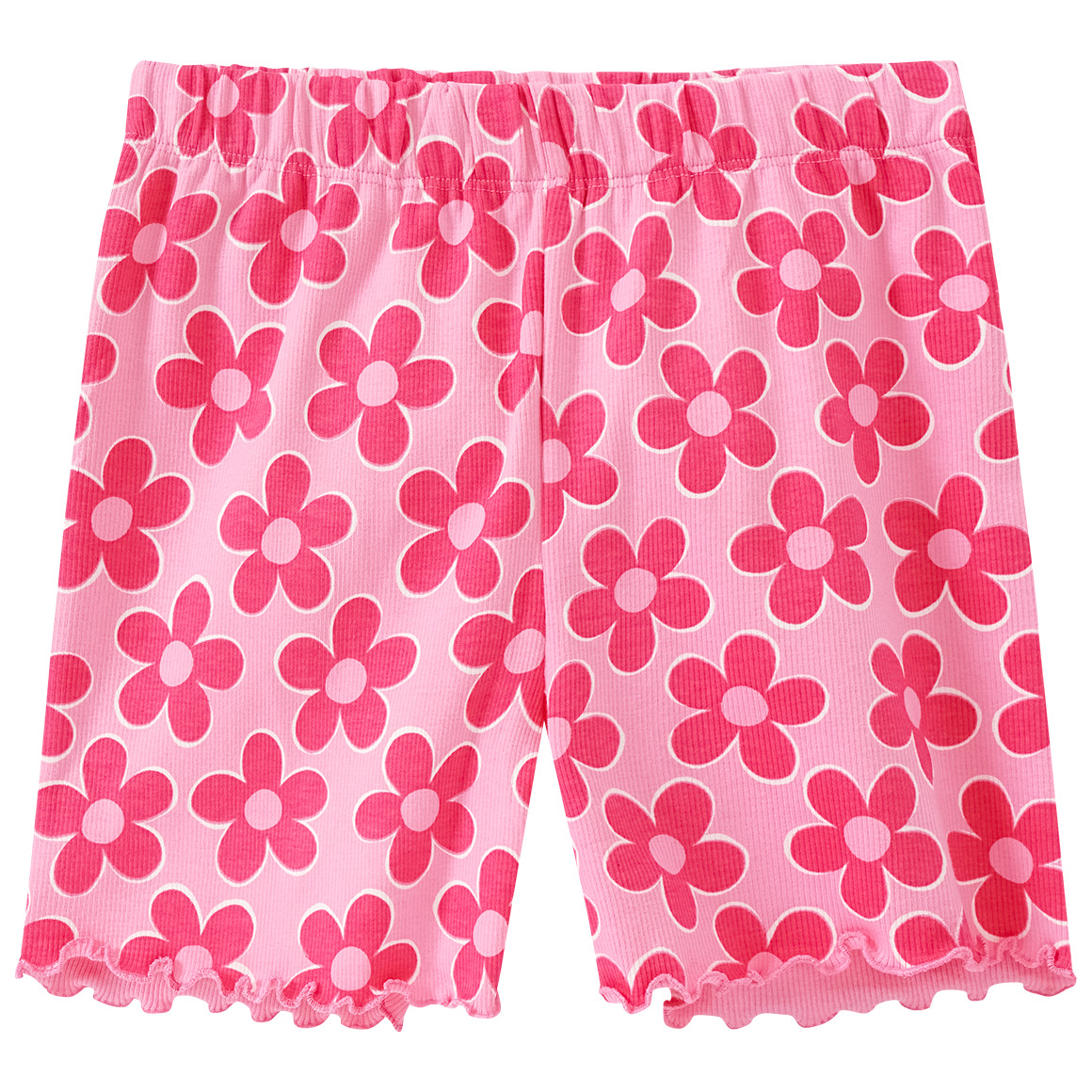 Famy Mädchen Shorty mit Blumen allover pink
