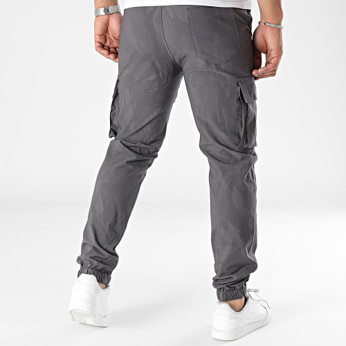 Pantalon Cargo Gris Anthracite