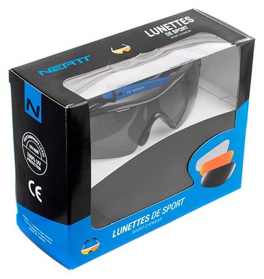 Paire de Lunettes Neatt Noir Bleu - 4 Écrans