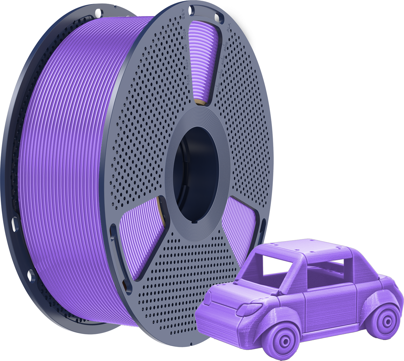 SUNLU  PETG Purple, 1,75 mm / 1000 g    Zähes, leicht zu druckendes PETG Filament
