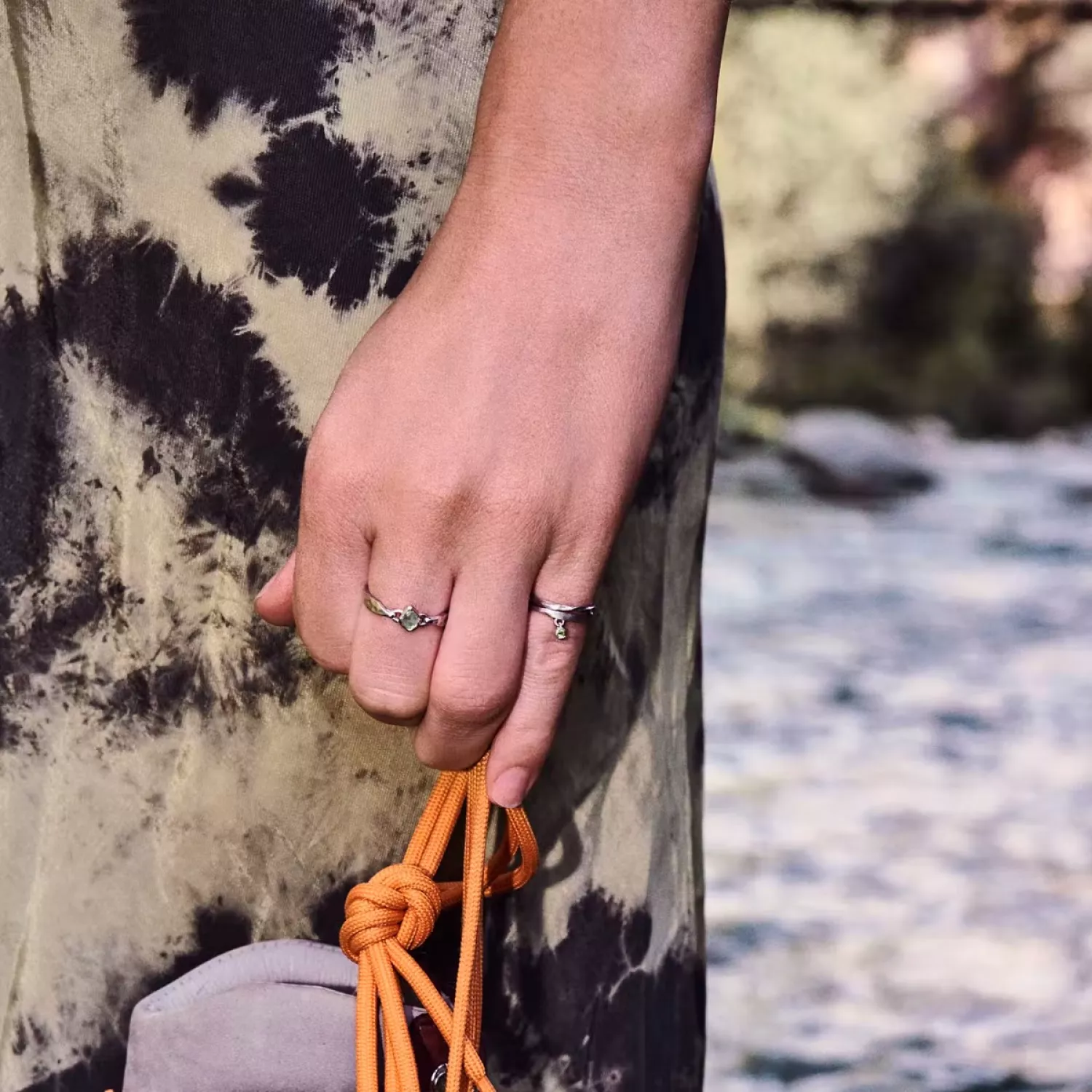 Maanesten Emmalou Ring 18 kt. Forgyldt Sølv 4785a