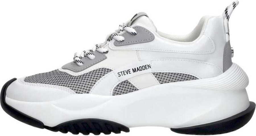 Steve Madden Belissimo Lage sneakers Dames Wit