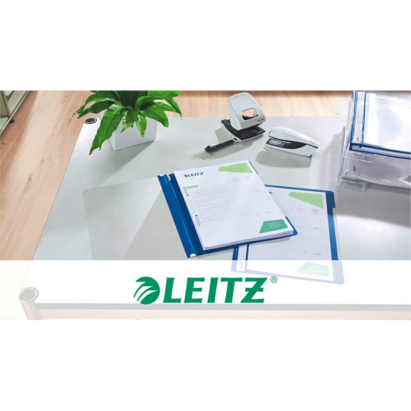 Chemise de présentation à lamelles Leitz 23,3 x 31 cm bleu